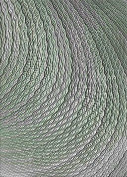 Patterned Light Black Novelty Rug, pat257