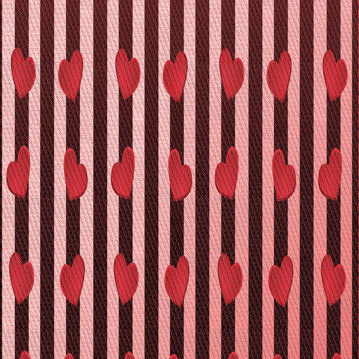 Patterned Pastel Red Pink Rug, pat2581rd
