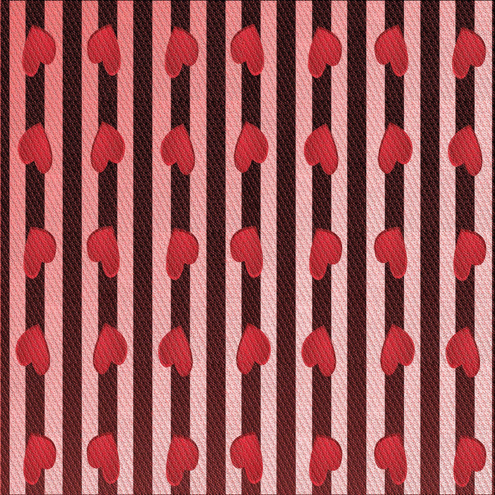 Round Patterned Pastel Red Pink Rug, pat2581rd