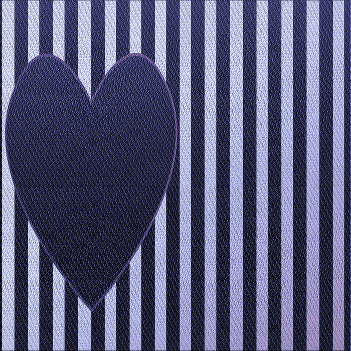 Round Patterned Night Blue Rug, pat2582blu