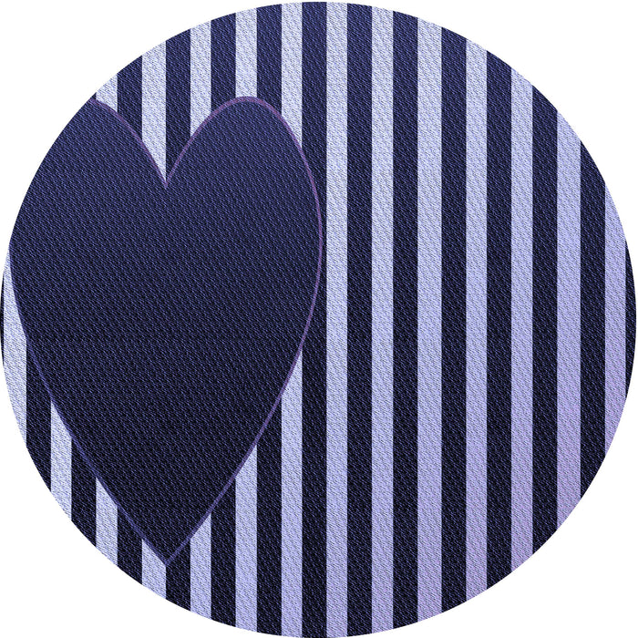 Square Patterned Night Blue Rug, pat2582blu