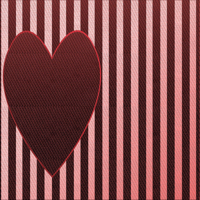 Round Patterned Red Rug, pat2582rd