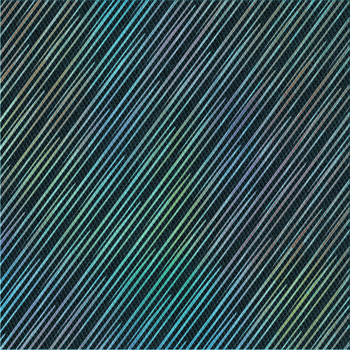 Round Machine Washable Transitional Deep-Sea Green Rug, wshpat2583lblu