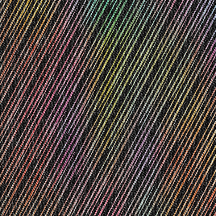 Patterned Black Novelty Rug, pat2583