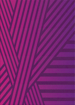 Patterned Crimson Purple Novelty Rug, pat2584