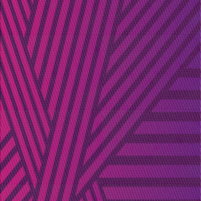 Patterned Crimson Purple Novelty Rug, pat2584