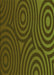 Patterned Olive Green Rug, pat2585grn