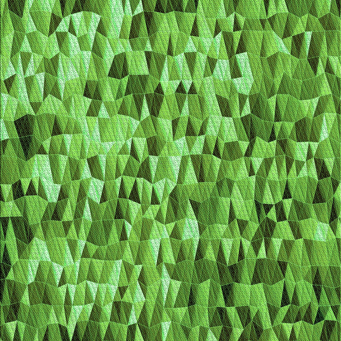 Patterned Green Rug, pat2586grn