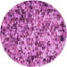 Square Patterned Violet Purple Rug, pat2586pur