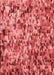 Patterned Red Rug, pat2586rd