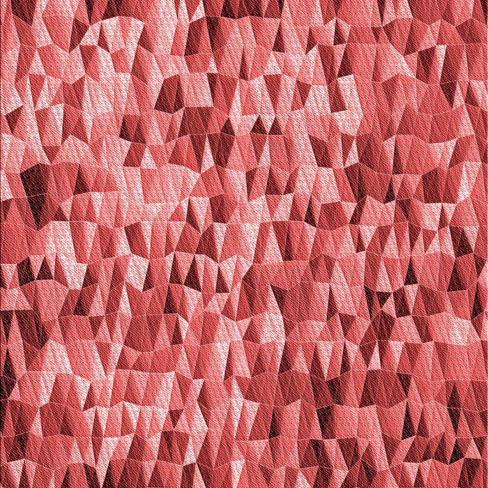 Patterned Red Rug, pat2586rd