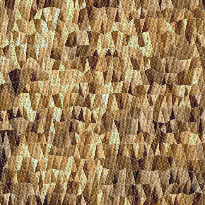 Patterned Saddle Brown Novelty Rug, pat2586