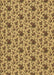 Machine Washable Transitional Saddle Brown Rug, wshpat2588brn