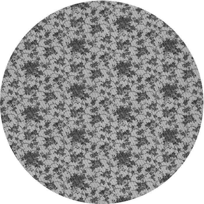 Square Machine Washable Transitional Cloud Gray Rug in a Living Room, wshpat2588gry