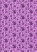 Machine Washable Transitional Violet Purple Rug, wshpat2588pur