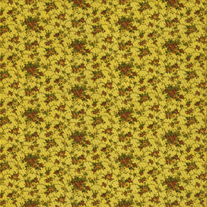 Round Patterned Dark Bisque Brown Rug, pat2588yw