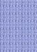 Machine Washable Transitional Blue Rug, wshpat2589blu