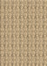 Machine Washable Transitional Light Brown Rug, wshpat2589brn