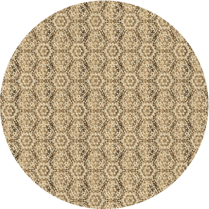Square Machine Washable Transitional Light Brown Rug in a Living Room, wshpat2589brn