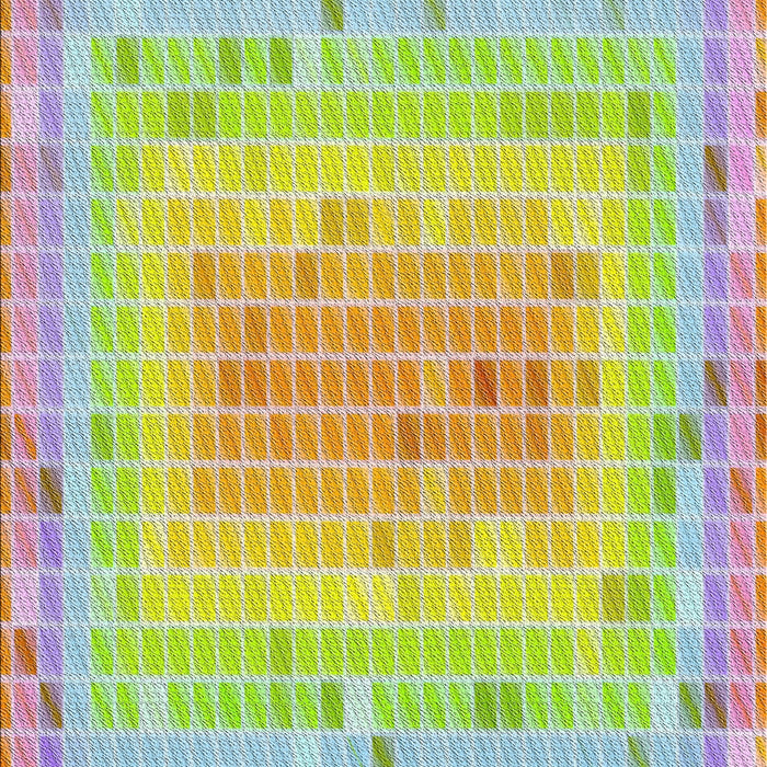 Patterned Tea Green Modern Rug, pat2590