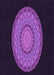 Patterned Dark Orchid Purple Rug, pat2591pur