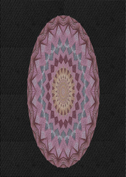 Machine Washable Transitional Mauve Taupe Purple Rug, wshpat2591