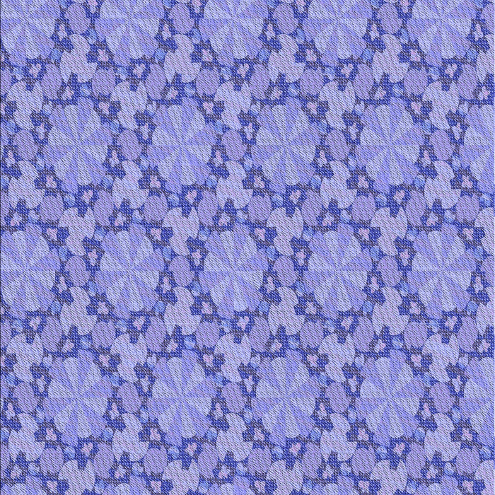 Machine Washable Transitional Purple Mimosa Purple Rug, wshpat2592blu