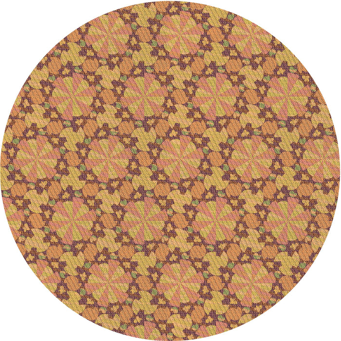 Square Machine Washable Transitional Red Rug in a Living Room, wshpat2592brn