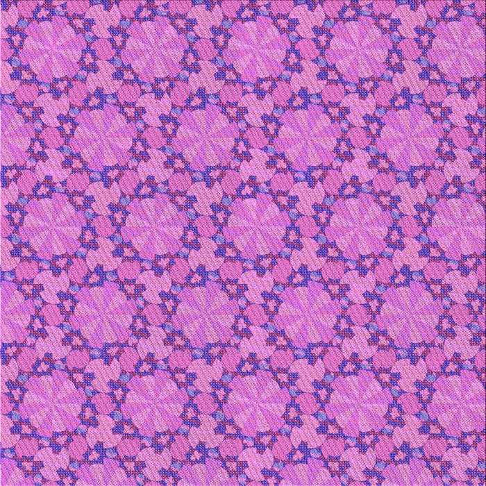 Round Machine Washable Transitional Purple Rug, wshpat2592pur