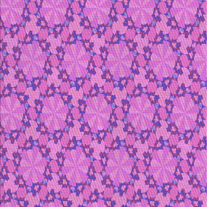 Machine Washable Transitional Purple Rug, wshpat2592pur