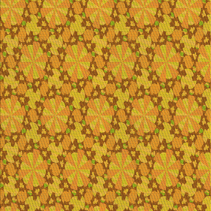 Machine Washable Transitional Deep Yellow Rug, wshpat2592yw