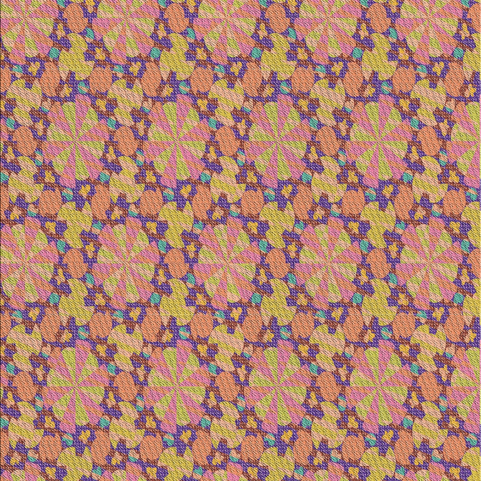 Patterned Cherry Red Novelty Rug, pat2592