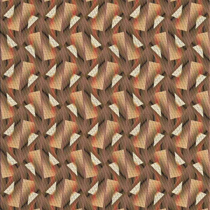 Patterned Saddle Brown Rug, pat2593brn