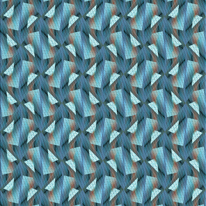 Machine Washable Transitional Blue Rug, wshpat2593lblu