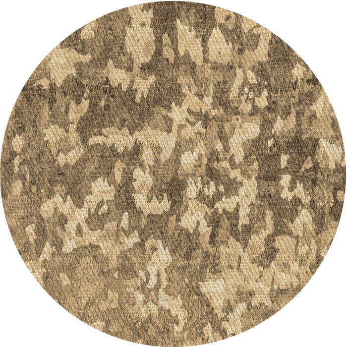 Square Patterned Brown Sand Brown Rug, pat2594brn
