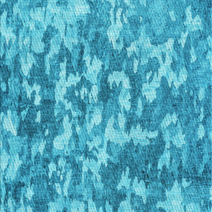 Machine Washable Transitional Blue Rug, wshpat2594lblu