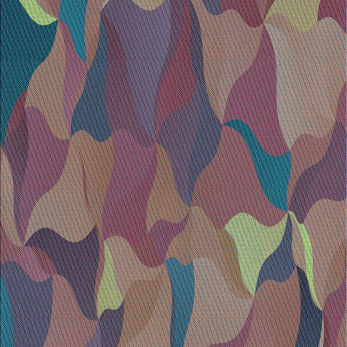 Machine Washable Transitional Gray Rug, wshpat2595lblu