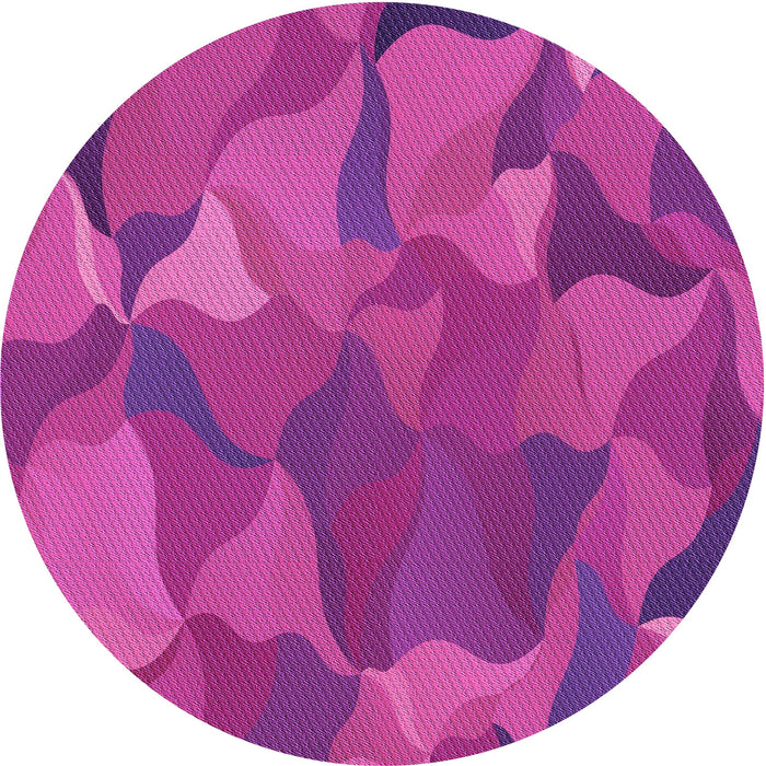 Square Machine Washable Transitional Deep Pink Rug in a Living Room, wshpat2595pur