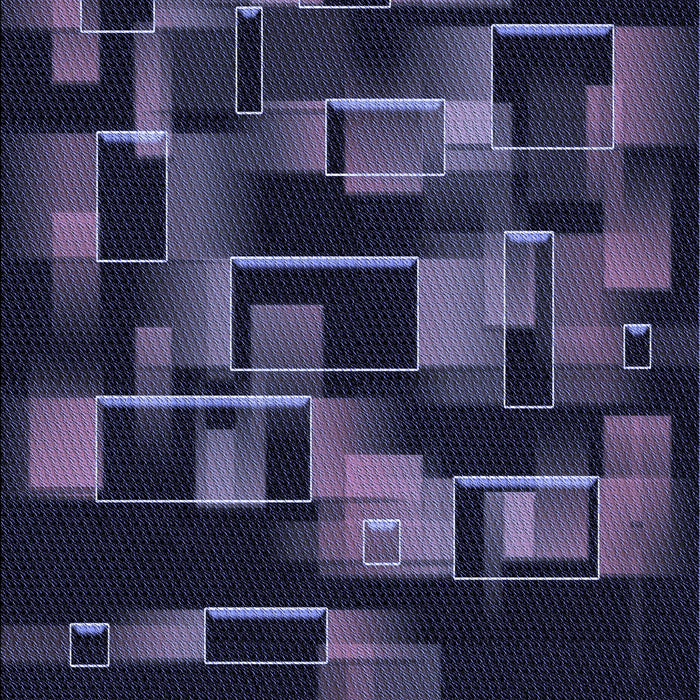 Machine Washable Transitional Night Blue Rug, wshpat2596blu