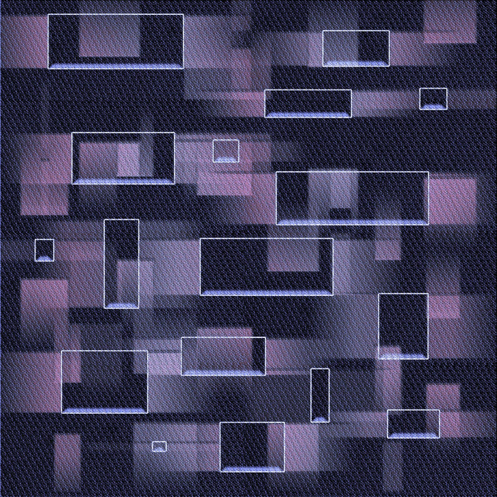 Round Patterned Night Blue Rug, pat2596blu