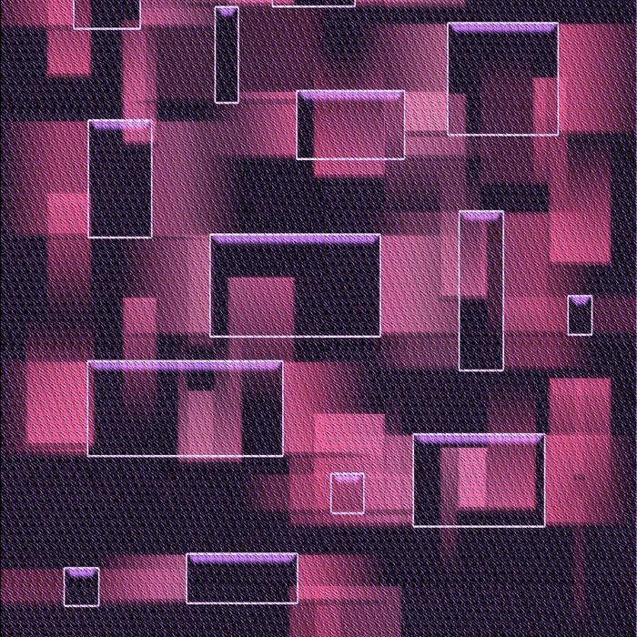 Machine Washable Transitional Purple Lily Purple Rug, wshpat2596pur