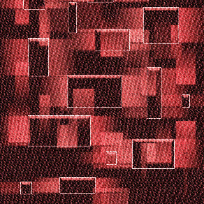 Patterned Maroon Red Rug, pat2596rd