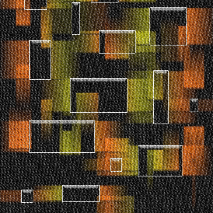 Patterned Brown Novelty Rug, pat2596