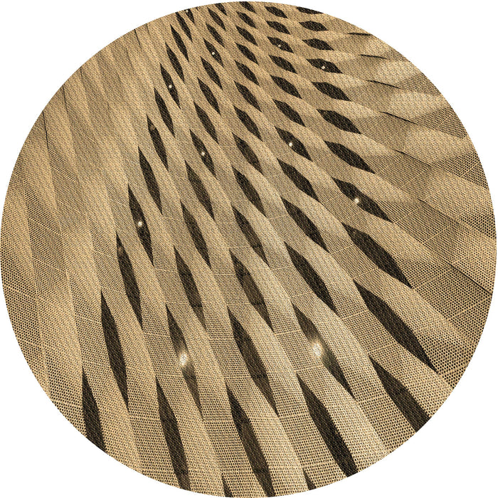 Square Machine Washable Transitional Red Brown Rug in a Living Room, wshpat2597brn