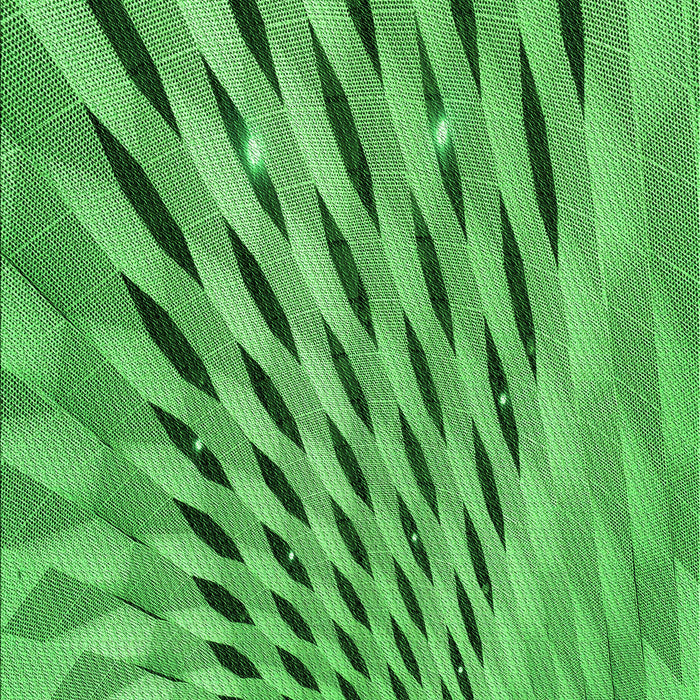 Patterned Forest Green Rug, pat2597grn