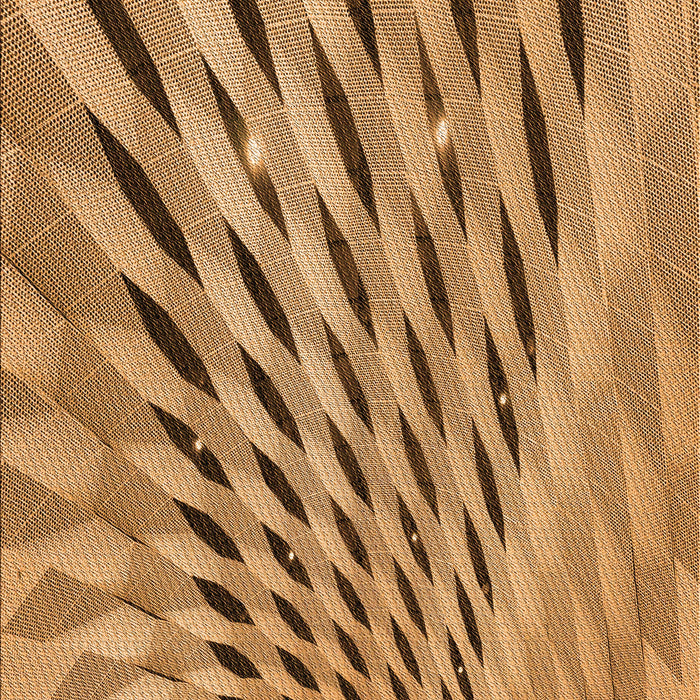 Patterned Orange Rug, pat2597org