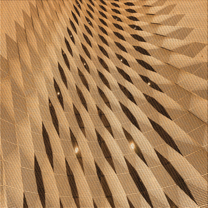 Round Machine Washable Transitional Orange Rug, wshpat2597org