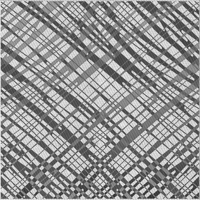 Round Patterned Platinum Silver Gray Rug, pat2598gry