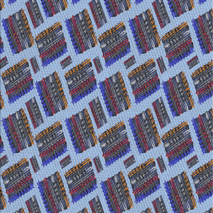 Machine Washable Transitional Blue Rug, wshpat25