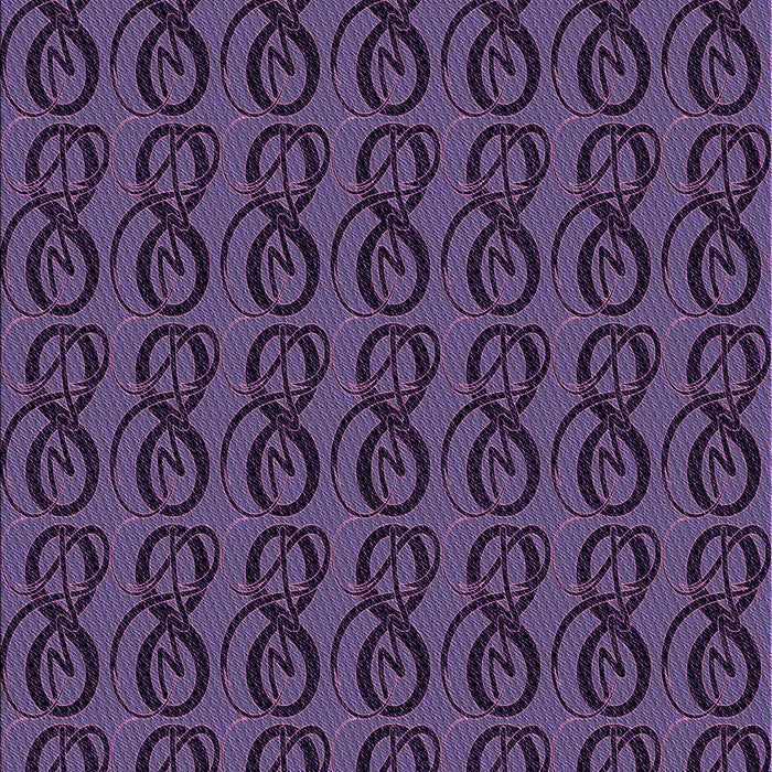 Patterned Dark Purple Rug, pat26pur